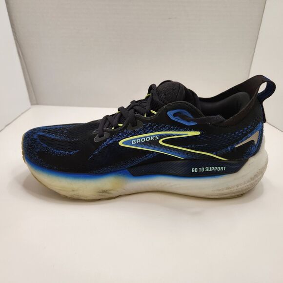 Brooks Glycerin GTS 22 Black Cobalt Men\'s Size 8 Running Shoes 1104461D002‎ main image 9